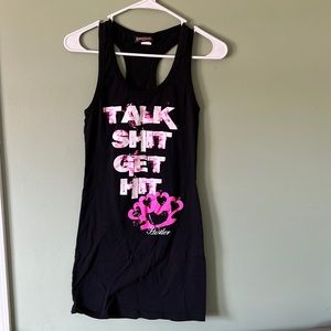Hustler long tank top or dress